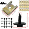Speed Fastener Undertray Mud Flaps Clips Sheet Fixing Hex Screw