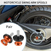 Motorbike Pair 8mm CNC Swingarm Spools Slider Stand