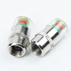 Car Auto 4x Valve Tyre Cap Dust Monitor Tire Pressure 38-32-36 PSI Sensor