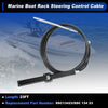 Marine Boat Rack Black 23 Ft Steering Control Cable