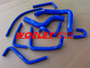 Pajero NH NJ V6 3.0 6G72 Blue Silicone Radiator Heater Hose (1991-1996)