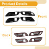 Toyota Crown (2023-2024) Black Interior Door Handle Bowl Cover Trim