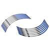 Suzuki DRZ DR-Z 400SM 17" Stripes Wheel Decals (2005-2019)