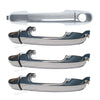 Hyundai i20 4pc Front/Rear Left & Right Chrome Door Handle (2009–2015)