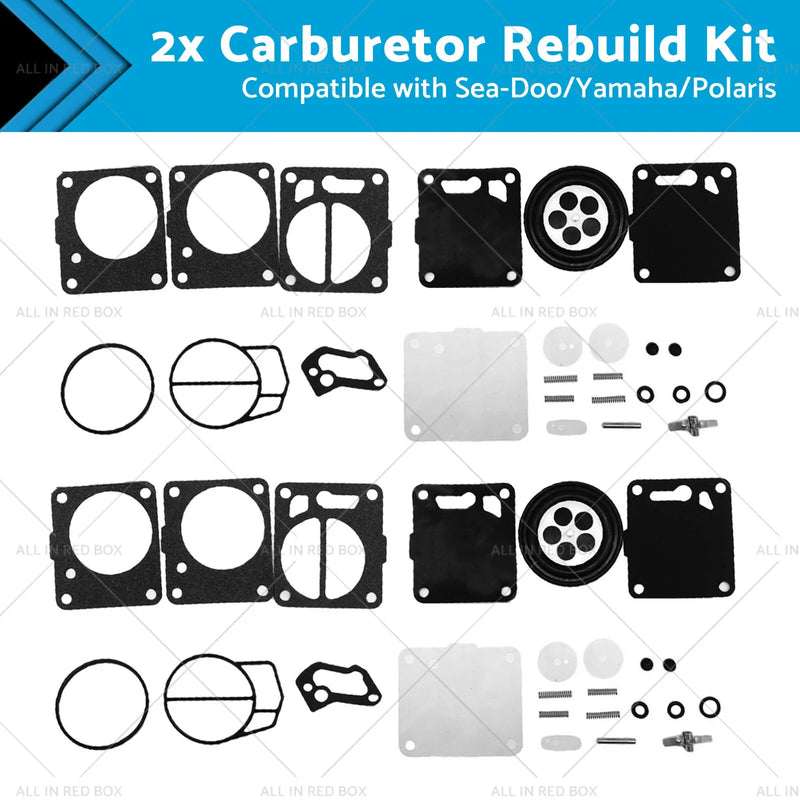 Sea-Doo SP SPI SPX HX GS GSI GSX Carburetor Rebuild Kit (1990-2002)