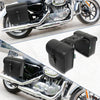Motorcycle Pair 2 x Motorcycle Saddlebag Tool Bags Quick Release Buckles