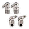 Motorcycle 45pcs M10 x 1 90° Nickel Plated Grease Nipple Fitting