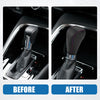 BMW 328i Faux Leather Black Red Blue Gear Shifting Knob Cover Lever Trim