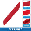 Honda Civic Rear Left Side Bumper Reflector (2013-2015)