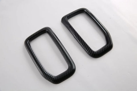 Ford Ranger ABS Carbon Fiber Front Side Air Vent Outlet Lid Cover Trim (2023)