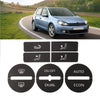 Volkswagen Passat AC Button Worn Repair Decals Stickers (2005–2010)