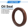 Make Model Oil Seal 75x100x13mm Brown 2 x