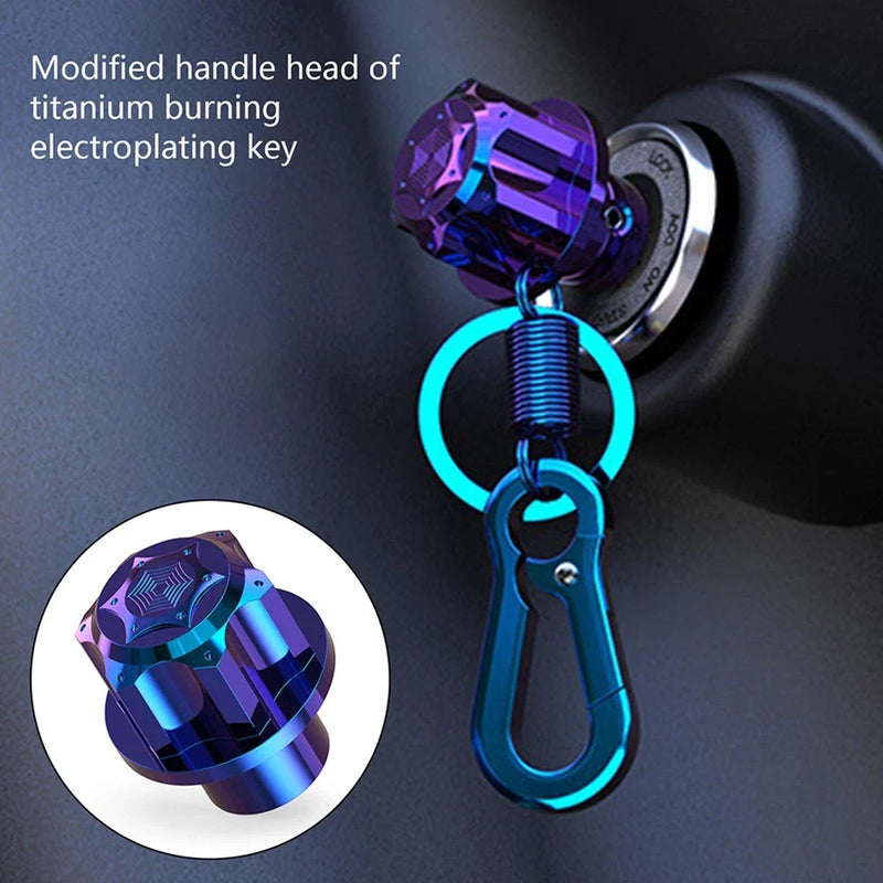 DIY Motorcycle Keys CNC Key Head Cover