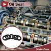 All Rotary Shaft Seal 30x44x7mm 5 pcs Nitrile 70D Rubber Oil Seal