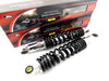 Suzuki GT185 300mm JBS Black/Chrome Rear Shock Absorbers