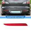 MAZDA 3 BL (2010-2013) Red Rear Bumper Reflector