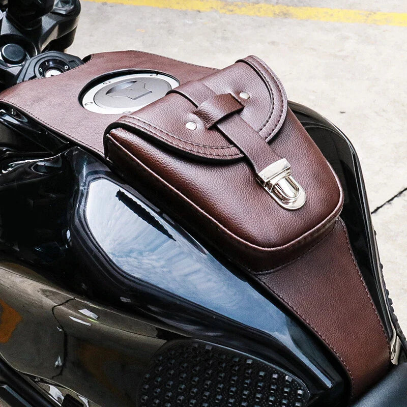 Honda CB650R PU Leather Oil Fuel Tank Cover Bag (2019-2021)