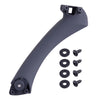 BMW E90 328i Black Rear Right Inner Door Trim Handle & Pull Cover (2007-2013)