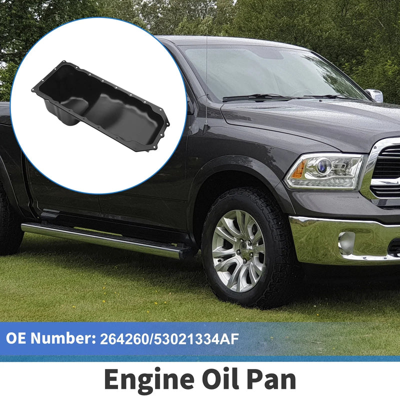 Dodge Ram 1500 2003-2010 Aluminum Alloy Engine Oil Pan