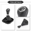 Mercedes Benz W203 S203 6 Speed Shift Knob & Boot Cover (2004-2007)