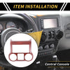 Jeep Wrangler JK JKU Central Console Dashboard Cover Trim (2011-2017)