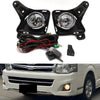 Toyota Hiace Front Bumper Fog Lights Lamp w/ Cover Bezel (2011–2013)