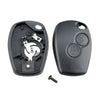 Renault Remotes Wear-Resistant Black Key Shell Case