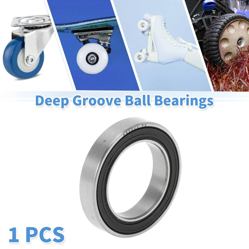 Scooter Skateboard Wheel Deep Groove Ball Bearings P5 17x26x5mm 1 Pc