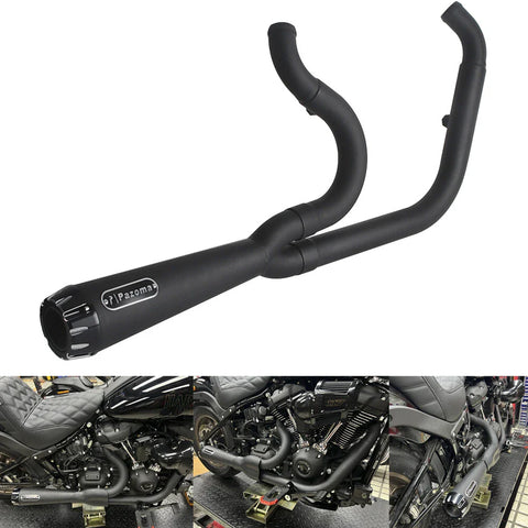 Harley Softail Fat Bob Low Rider Exhaust Muffler Pipe (2018-2023)