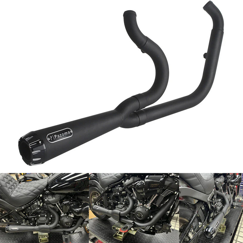 Harley Softail Fat Bob Low Rider Exhaust Muffler Pipe (2018-2023)