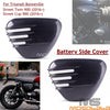Triumph Bonneville Street Twin / Cup 900 Ribbed Battery Side Panel Covers