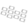 T25 T28 GT25 GT28 10pcs Stainless Steel Turbo Flange Gasket