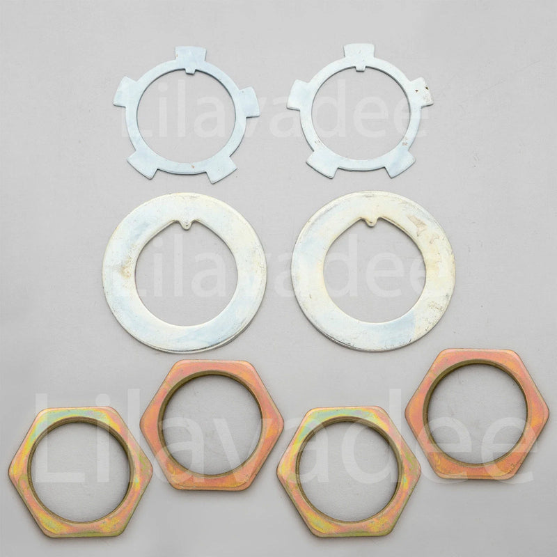88-97 Toyota Hilux LN106 LN107 LN111 LN130 4WD Front Lock Tab Nut Hub Kit