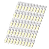 Vehicles 50 x 194 T10 W5W COB 2835 SMD 12 LED Car License Light Bulbs