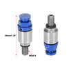 Honda Yamaha 2 x M5x0.8 Motorcycle Screw Fork Air Bleeder Valve Blue