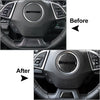 Chevrolet Camaro Carbon Fiber Steering Wheel Cover Trim (2016-2021)