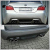 BMW E60 M5 Gloss Black Rear Bumper Diffuser (2003-2010)
