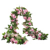 Wedding Garden Decor 16FT Artificial Rose Vine Flower