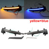 Audi TT TTS TTRS MK2 2007-2014 Yellow Blue Dynamic Turn Signal Light