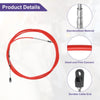 600cm 20FT Marine Boat Throttle Cable Red with Fastening Head