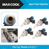Mazda 3 BK, 6, CX-7 L3 2.3L Turbo 4PCS Fuel Injectors (2003-2013)