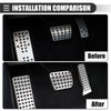 Mazda CX-3 Gas Accelerator Brake Foot Rest Pedal Pad Covers (2016-2019)
