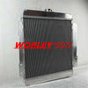 Chevy Impala Biscayne Del Ray V8 3 Row Aluminum Radiator (1958-1960)