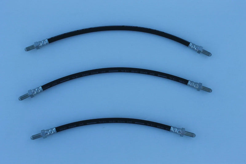 TC Cortina Brake Hose Set (3) (8/71-8/72)