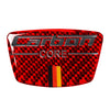 Vehicle Carbon Fiber Red Universal Car Core Emblem B Column Trim