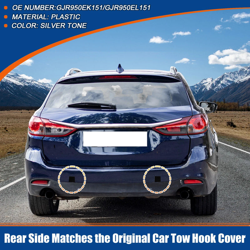 Mazda 6 Rear Tow Hook Cover (2014-2021)