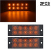 Car Bus Truck Trailer Lorry Tractor Motorhome 10 LED Side Marker Lamps