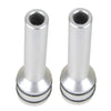 Car Interior - 49mm 4 x Aluminium Door Latch Pin Covers