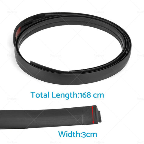 Toyota Hilux LH & RH Dual Cab Roof Moulding Rubber Strip (2005-2015)