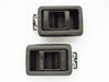 Nissan Navara D21 Pickup (1997-2001) Brown Interior Inner Door Handle Pair